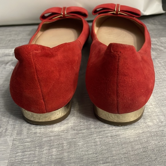 Louise et Cie red bow flats ❤️ - Picture 4 of 6